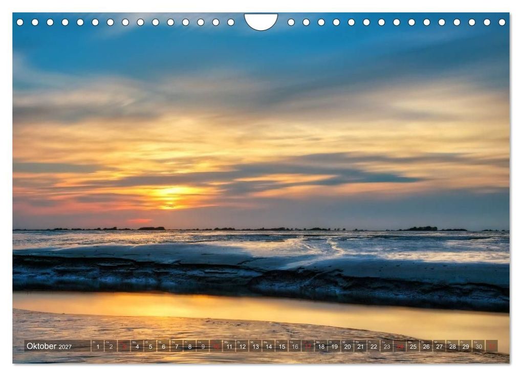 Weitere Ansicht: Nordfriesland dunkelbunt - zwischen Tönning und Sankt Peter-Ording (Wandkalender 2027 DIN A4 quer), CALVENDO Monatskalender | Peter Brüggen // www.peterbrueggen.de, Calvendo