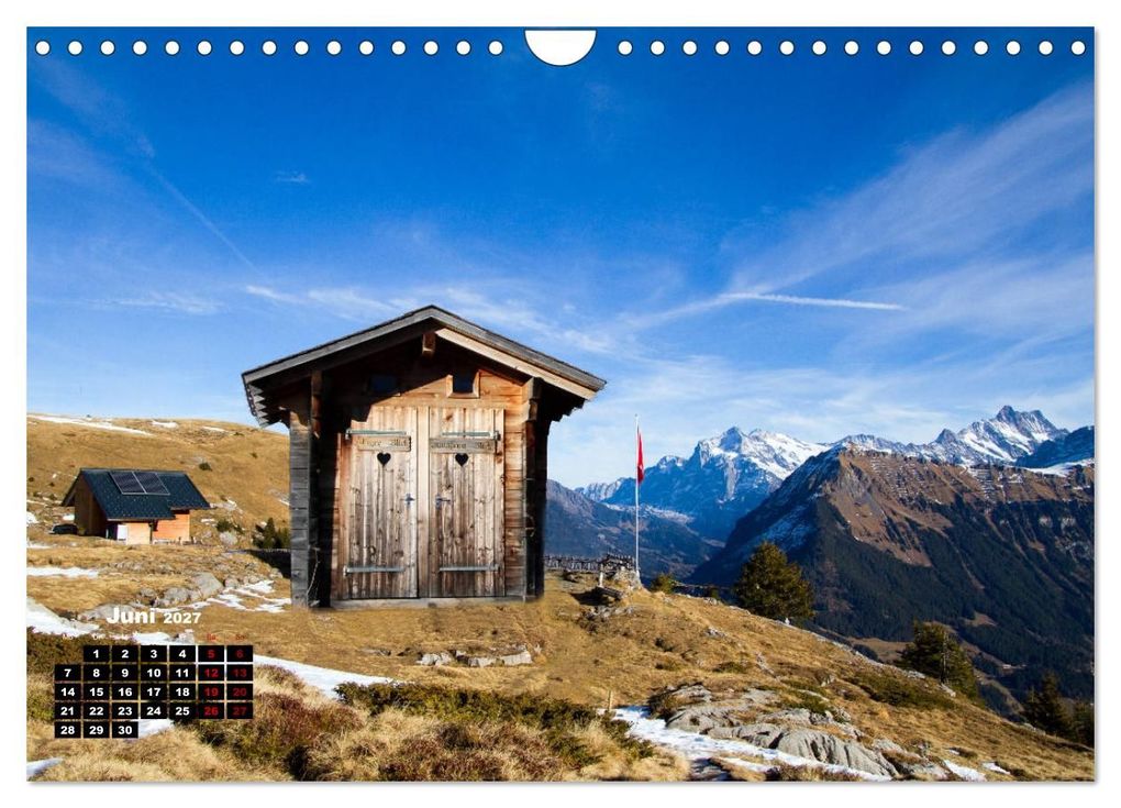 Weitere Ansicht: "Stille Örtchen" in den Bergen (Wandkalender 2027 DIN A4 quer), CALVENDO Monatskalender | Gerhard Albicker, Calvendo