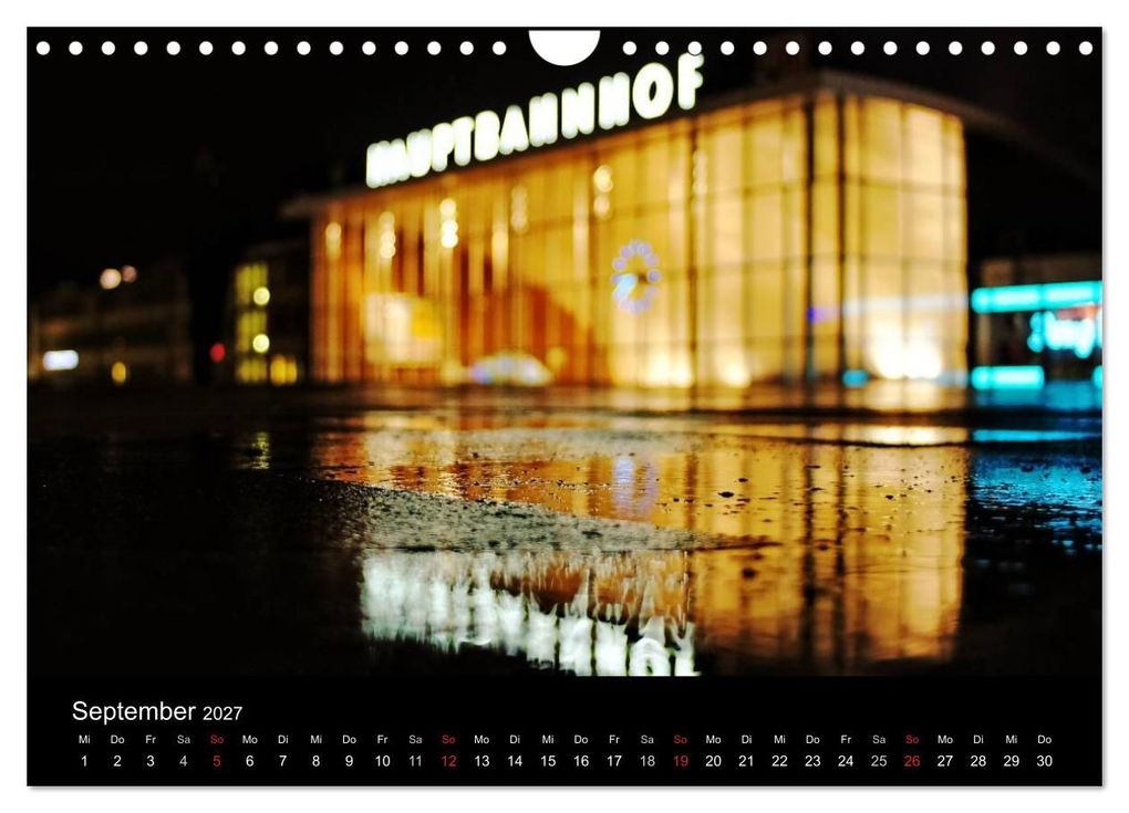 Weitere Ansicht: Köln bei Nacht - dunkelbunte Stadt (Wandkalender 2027 DIN A4 quer), CALVENDO Monatskalender | Peter Brüggen // www. koelndunkelbunt.de, Calvendo