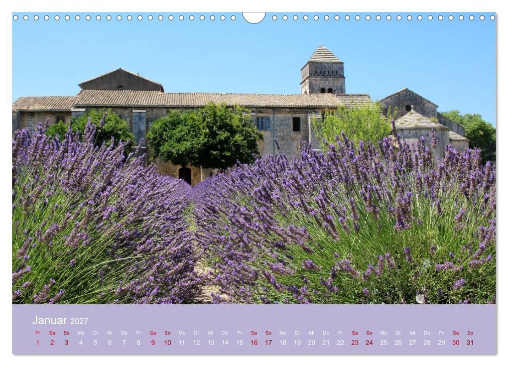 Weitere Ansicht: Die Farben der Provence... und der Duft des Lavendels... (Wandkalender 2027 DIN A3 quer), CALVENDO Monatskalender | Brigitte Dürr, Calvendo