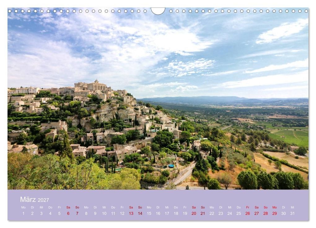 Weitere Ansicht: Die Farben der Provence... und der Duft des Lavendels... (Wandkalender 2027 DIN A3 quer), CALVENDO Monatskalender | Brigitte Dürr, Calvendo