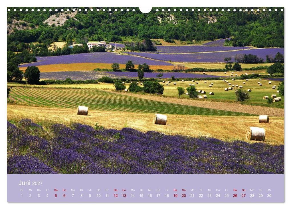 Weitere Ansicht: Die Farben der Provence... und der Duft des Lavendels... (Wandkalender 2027 DIN A3 quer), CALVENDO Monatskalender | Brigitte Dürr, Calvendo