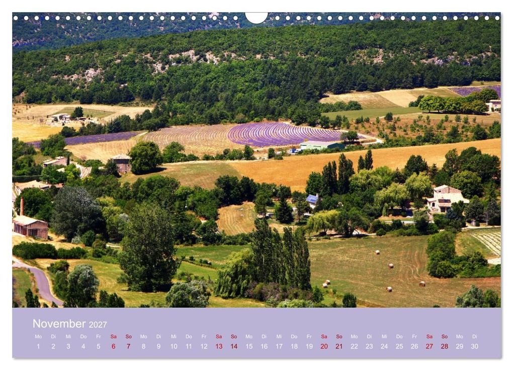Weitere Ansicht: Die Farben der Provence... und der Duft des Lavendels... (Wandkalender 2027 DIN A3 quer), CALVENDO Monatskalender | Brigitte Dürr, Calvendo