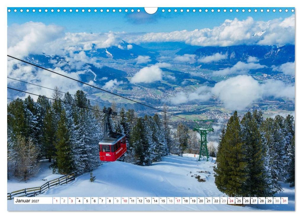 Weitere Ansicht: Tiroler Geschichten - Zwischen Innsbruck, Bergen und stillen Seen (Wandkalender 2027 DIN A3 quer), CALVENDO Monatskalender | Ursula Di Chito, Calvendo