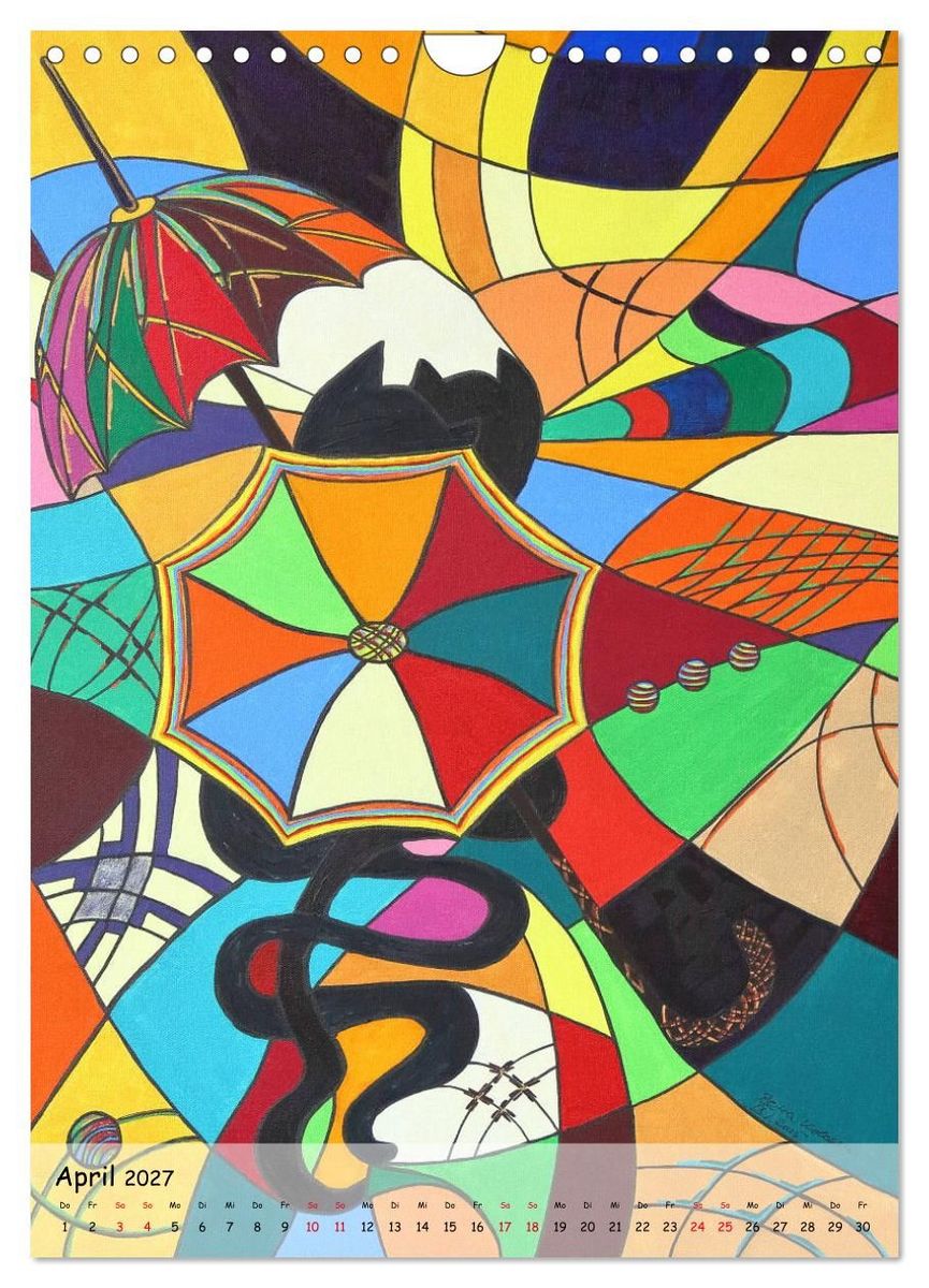 Weitere Ansicht: Kätz, Petra Kolossa, Pop-Art-Kunstdrucke (Wandkalender 2027 DIN A4 hoch), CALVENDO Monatskalender | Petra Kolossa, Calvendo