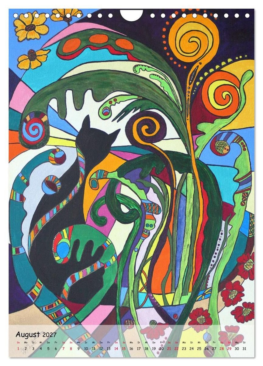 Weitere Ansicht: Kätz, Petra Kolossa, Pop-Art-Kunstdrucke (Wandkalender 2027 DIN A4 hoch), CALVENDO Monatskalender | Petra Kolossa, Calvendo