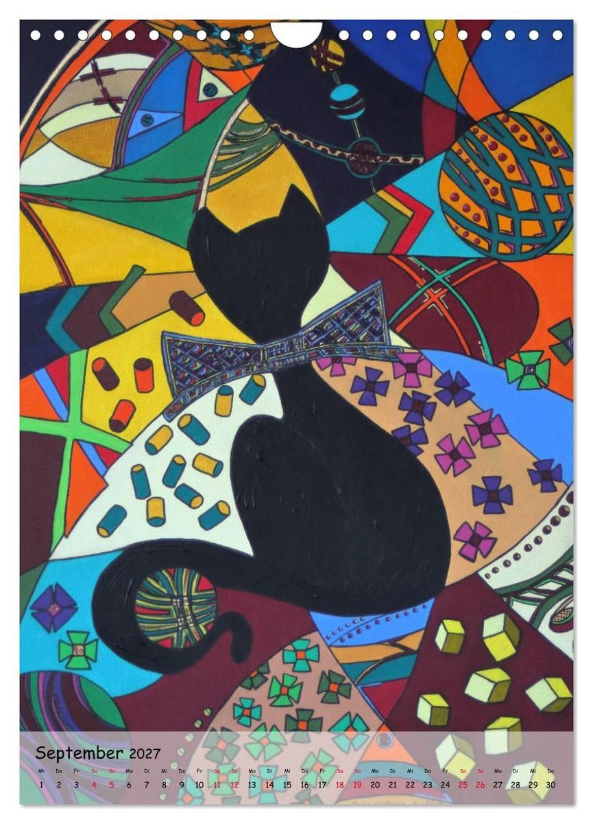 Weitere Ansicht: Kätz, Petra Kolossa, Pop-Art-Kunstdrucke (Wandkalender 2027 DIN A4 hoch), CALVENDO Monatskalender | Petra Kolossa, Calvendo