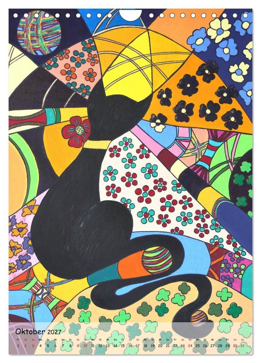 Weitere Ansicht: Kätz, Petra Kolossa, Pop-Art-Kunstdrucke (Wandkalender 2027 DIN A4 hoch), CALVENDO Monatskalender | Petra Kolossa, Calvendo