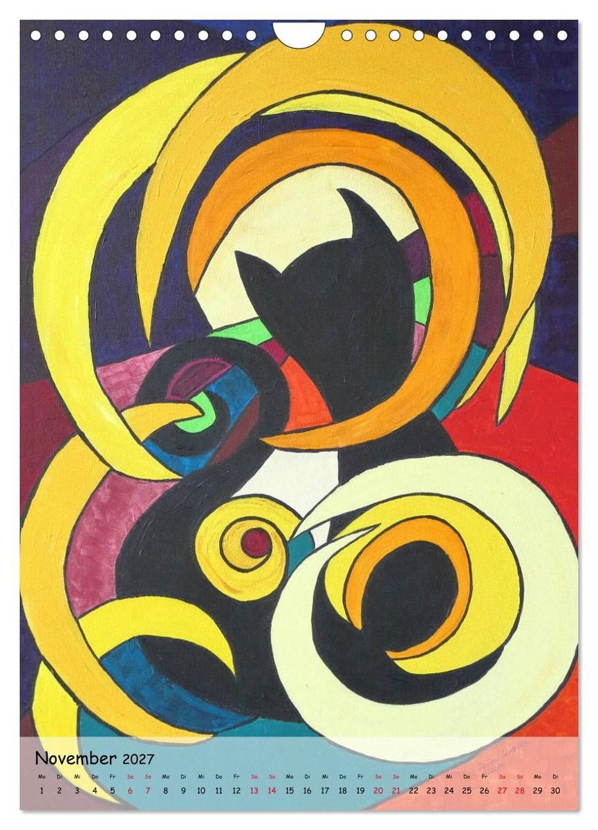 Weitere Ansicht: Kätz, Petra Kolossa, Pop-Art-Kunstdrucke (Wandkalender 2027 DIN A4 hoch), CALVENDO Monatskalender | Petra Kolossa, Calvendo
