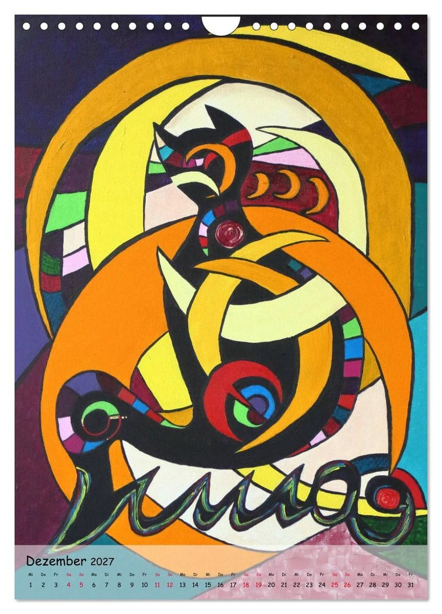 Weitere Ansicht: Kätz, Petra Kolossa, Pop-Art-Kunstdrucke (Wandkalender 2027 DIN A4 hoch), CALVENDO Monatskalender | Petra Kolossa, Calvendo