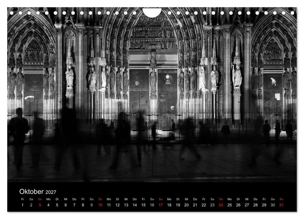 Weitere Ansicht: köln dunkelbunt II - Die Stadt leuchtet! (Wandkalender 2027 DIN A4 quer), CALVENDO Monatskalender | Peter Brüggen // www. koelndunkelbunt.de, Calvendo