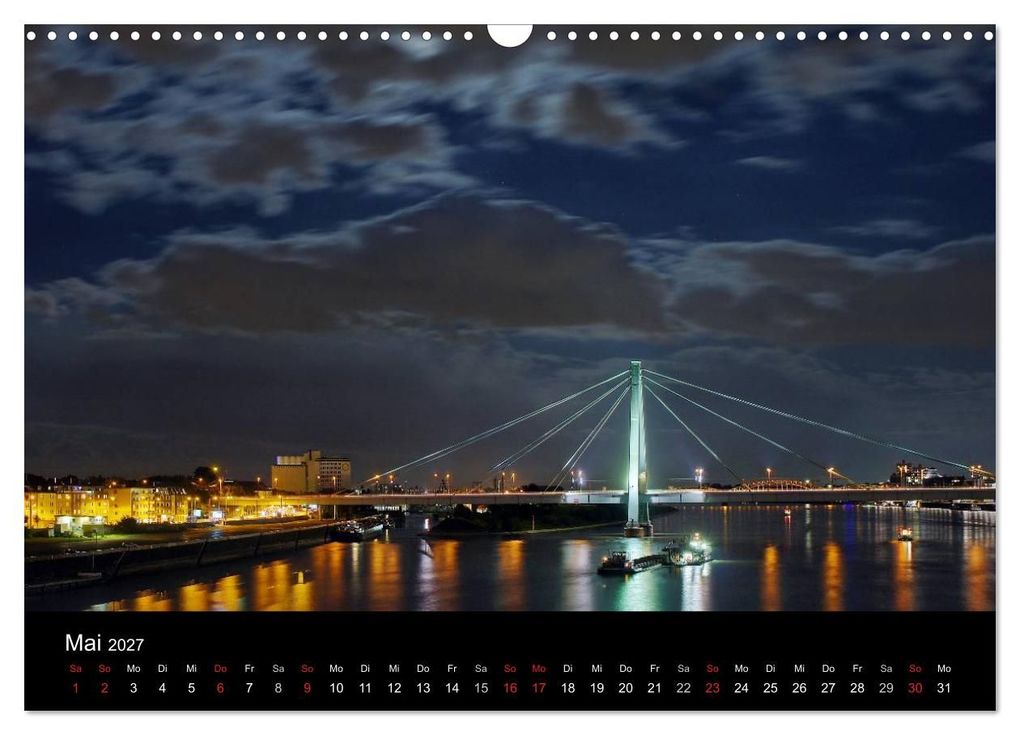 Weitere Ansicht: köln dunkelbunt II - Die Stadt leuchtet! (Wandkalender 2027 DIN A3 quer), CALVENDO Monatskalender | Peter Brüggen // www. koelndunkelbunt.de, Calvendo