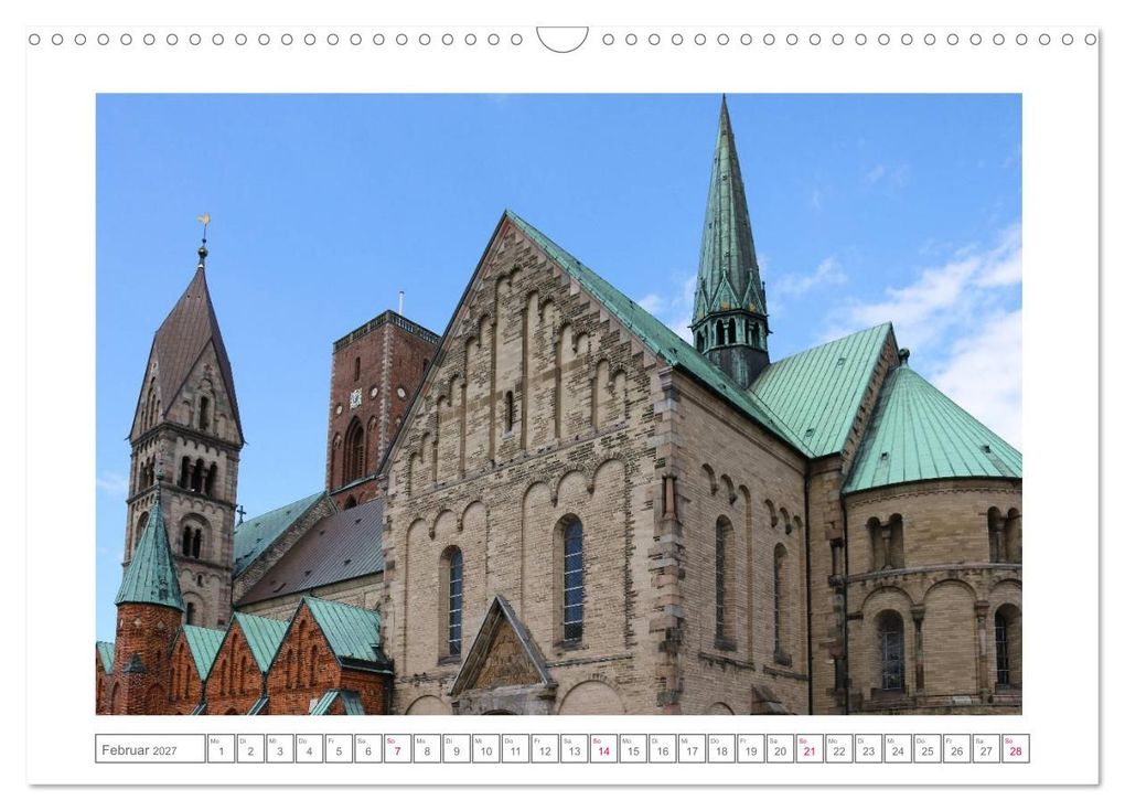 Weitere Ansicht: Ribe, Dänemarks alte Stadt mit Mittelaltercharme und Wikinger-Vergangenheit (Wandkalender 2027 DIN A3 quer), CALVENDO Monatskalender | Maria Reichenauer, Calvendo