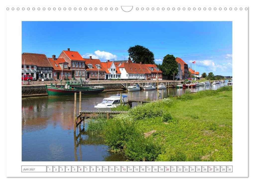 Weitere Ansicht: Ribe, Dänemarks alte Stadt mit Mittelaltercharme und Wikinger-Vergangenheit (Wandkalender 2027 DIN A3 quer), CALVENDO Monatskalender | Maria Reichenauer, Calvendo