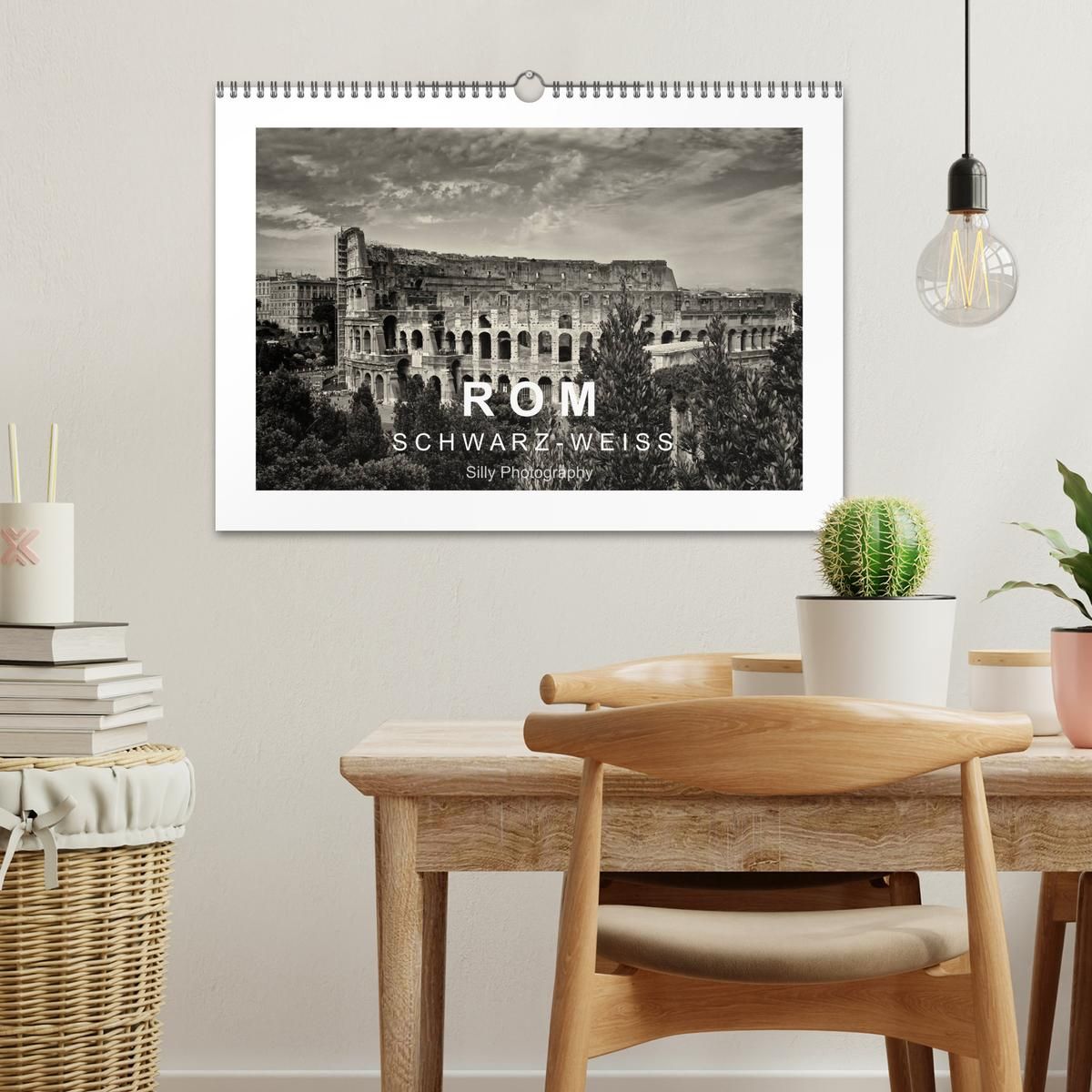Weitere Ansicht: Rom in schwarz - weiss (Wandkalender 2027 DIN A3 quer), CALVENDO Monatskalender | Silly Photography, Calvendo