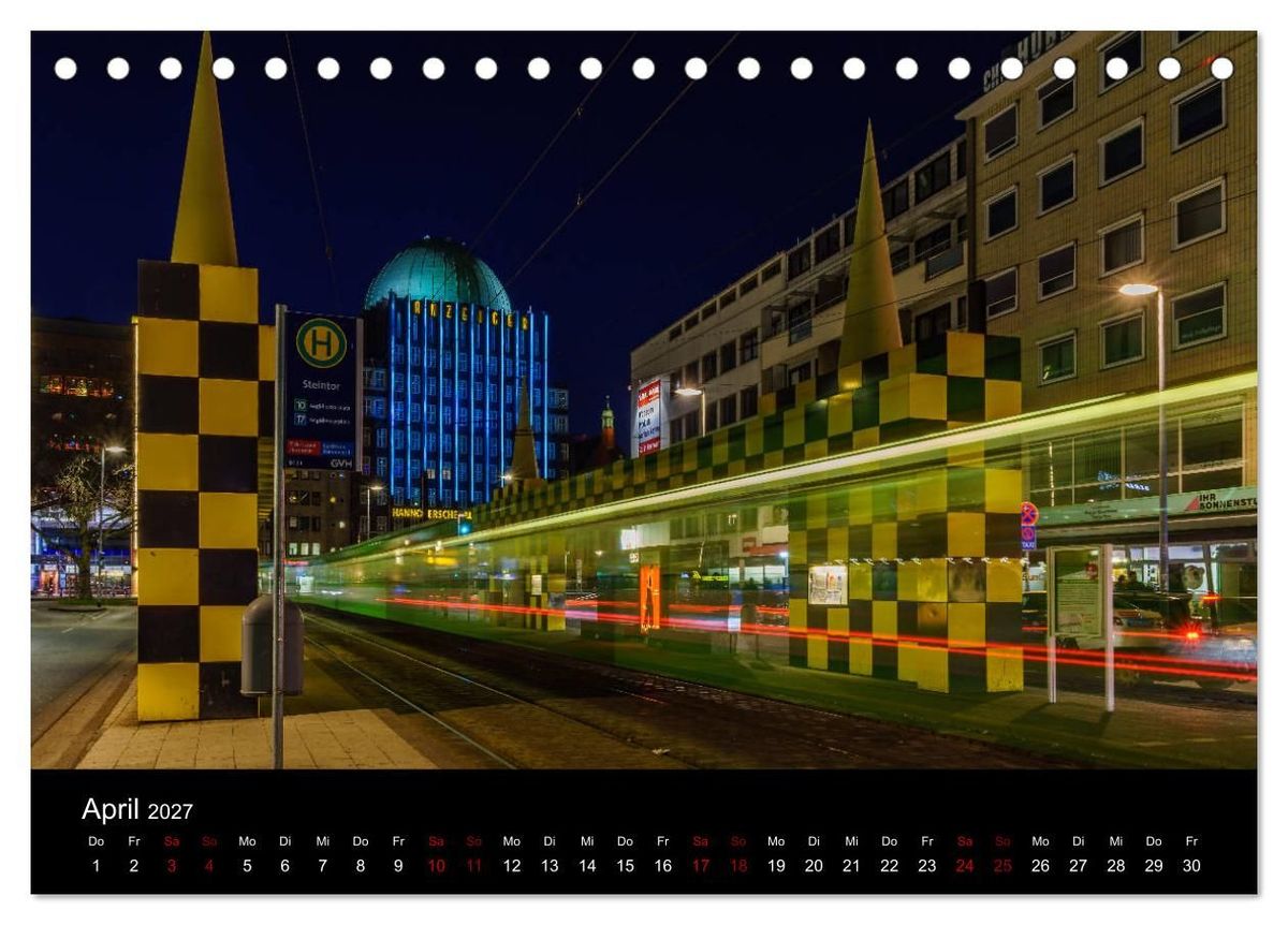 Weitere Ansicht: Hannover bei Nacht 2027 (Tischkalender 2027 DIN A5 quer), CALVENDO Monatskalender | Patrick Graf, Calvendo