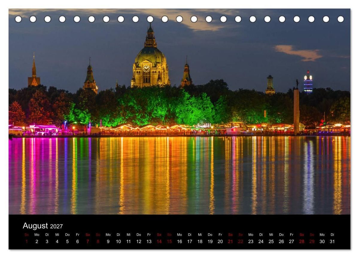 Weitere Ansicht: Hannover bei Nacht 2027 (Tischkalender 2027 DIN A5 quer), CALVENDO Monatskalender | Patrick Graf, Calvendo