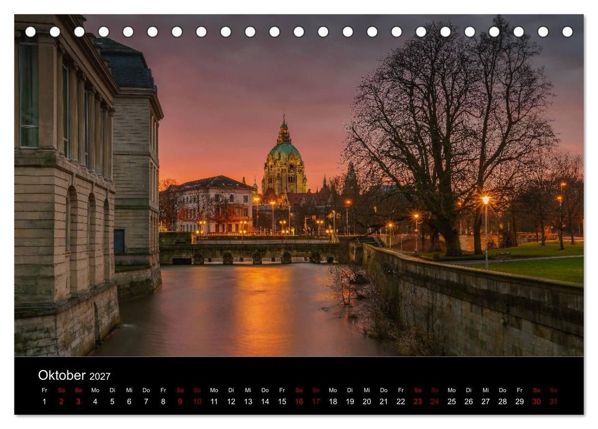 Weitere Ansicht: Hannover bei Nacht 2027 (Tischkalender 2027 DIN A5 quer), CALVENDO Monatskalender | Patrick Graf, Calvendo