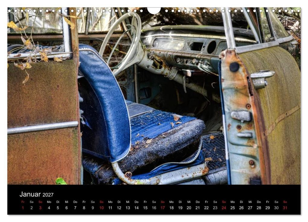 Weitere Ansicht: Autos, abgestellt und vergessen (Wandkalender 2027 DIN A3 quer), CALVENDO Monatskalender | Dirk Rosin, Calvendo