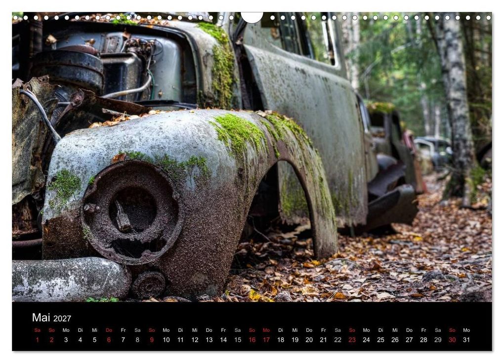 Weitere Ansicht: Autos, abgestellt und vergessen (Wandkalender 2027 DIN A3 quer), CALVENDO Monatskalender | Dirk Rosin, Calvendo