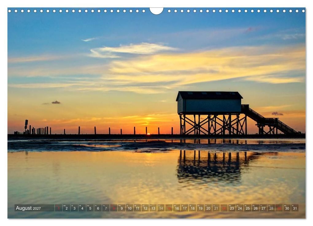 Weitere Ansicht: Nordfriesland dunkelbunt - zwischen Tönning und Sankt Peter-Ording (Wandkalender 2027 DIN A3 quer), CALVENDO Monatskalender | Peter Brüggen // www.peterbrueggen.de, Calvendo
