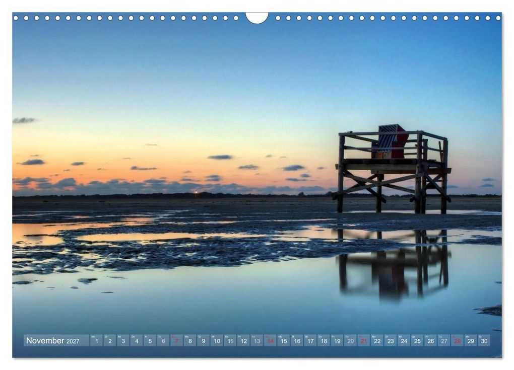 Weitere Ansicht: Nordfriesland dunkelbunt - zwischen Tönning und Sankt Peter-Ording (Wandkalender 2027 DIN A3 quer), CALVENDO Monatskalender | Peter Brüggen // www.peterbrueggen.de, Calvendo