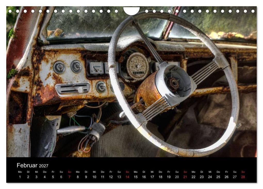 Weitere Ansicht: Autos, abgestellt und vergessen (Wandkalender 2027 DIN A4 quer), CALVENDO Monatskalender | Dirk Rosin, Calvendo