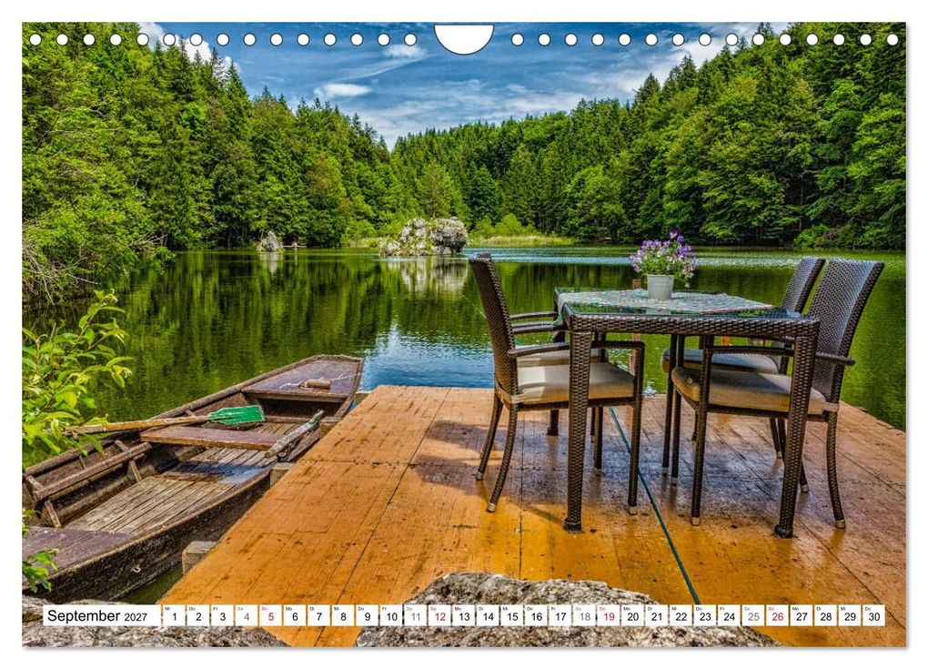 Weitere Ansicht: Tiroler Geschichten - Zwischen Innsbruck, Bergen und stillen Seen (Wandkalender 2027 DIN A4 quer), CALVENDO Monatskalender | Ursula Di Chito, Calvendo