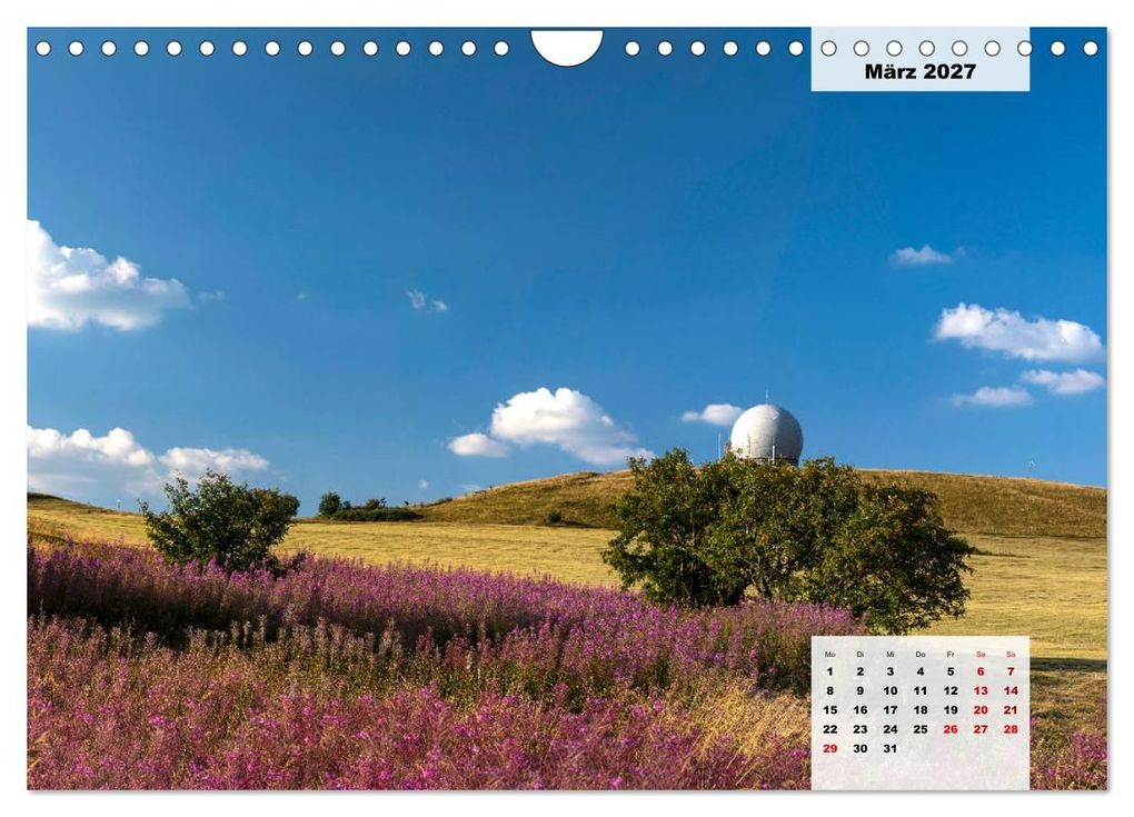 Weitere Ansicht: Rhöner Röschen - ein Sommermärchen in der Hochrhön (Wandkalender 2027 DIN A4 quer), CALVENDO Monatskalender | Hans Pfleger, Calvendo