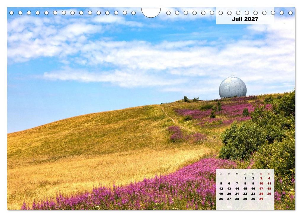 Weitere Ansicht: Rhöner Röschen - ein Sommermärchen in der Hochrhön (Wandkalender 2027 DIN A4 quer), CALVENDO Monatskalender | Hans Pfleger, Calvendo