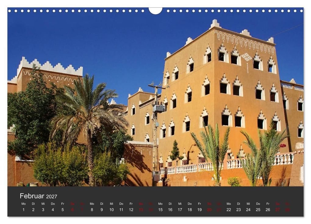 Weitere Ansicht: Marokko im Farbenrausch (Wandkalender 2027 DIN A3 quer), CALVENDO Monatskalender | Erika Müller, Calvendo