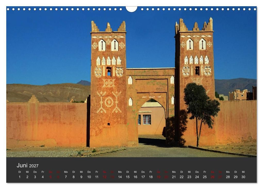 Weitere Ansicht: Marokko im Farbenrausch (Wandkalender 2027 DIN A3 quer), CALVENDO Monatskalender | Erika Müller, Calvendo