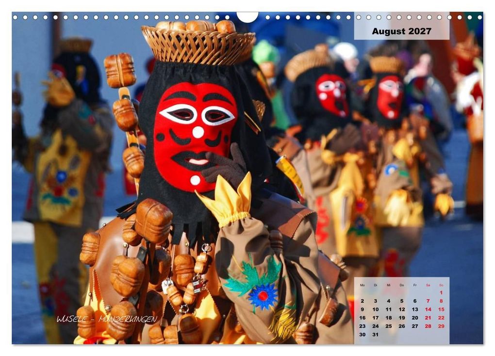 Weitere Ansicht: Schwäbisch alemannische Fasnet (Wandkalender 2027 DIN A3 quer), CALVENDO Monatskalender | Horst Hoch, Calvendo