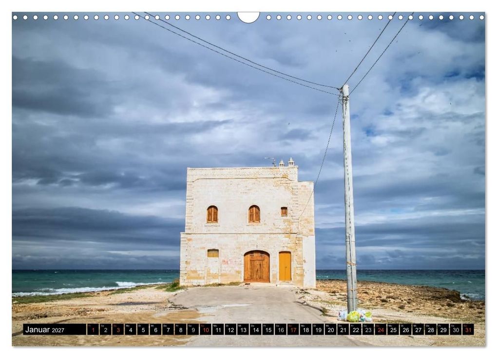 Weitere Ansicht: Gallipoli und Apulien - Faszination Süditalien (Wandkalender 2027 DIN A3 quer), CALVENDO Monatskalender | Martina Schikore, Calvendo