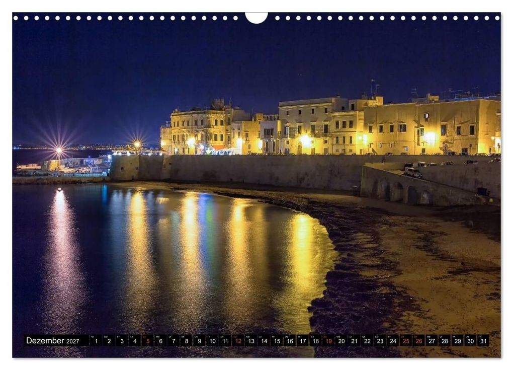 Weitere Ansicht: Gallipoli und Apulien - Faszination Süditalien (Wandkalender 2027 DIN A3 quer), CALVENDO Monatskalender | Martina Schikore, Calvendo