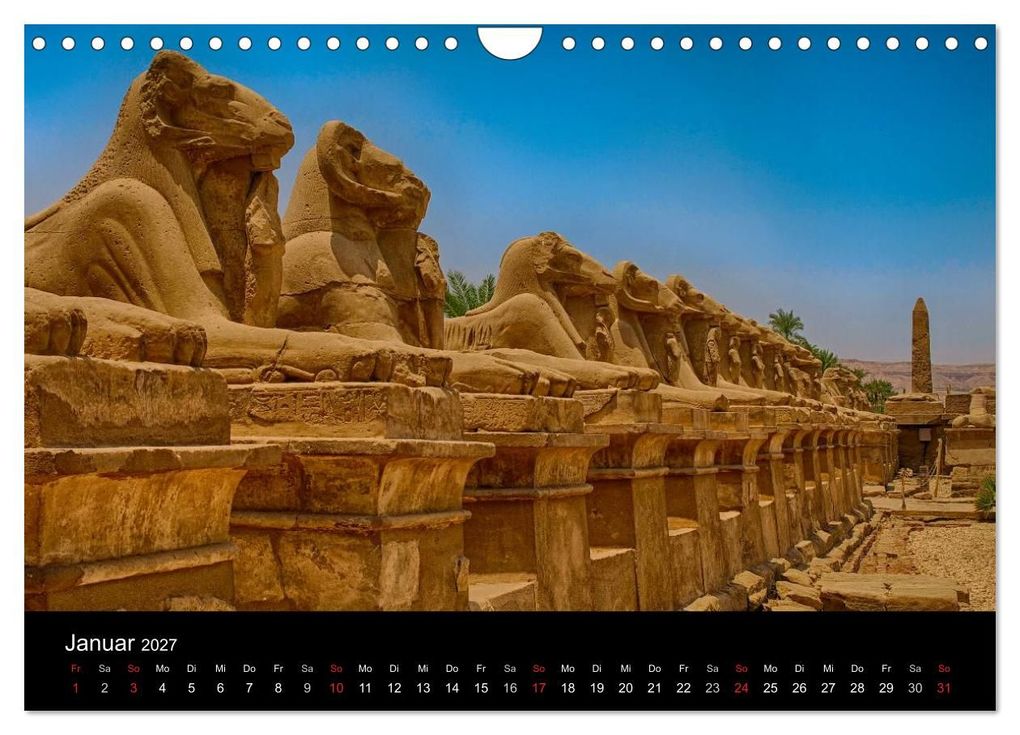 Weitere Ansicht: Luxor in Bildern - Auf den Spuren des antiken Ägypten in Theben Ost und Theben West (Wandkalender 2027 DIN A4 quer), CALVENDO Monatskalender | Lars Eberschulz, Calvendo