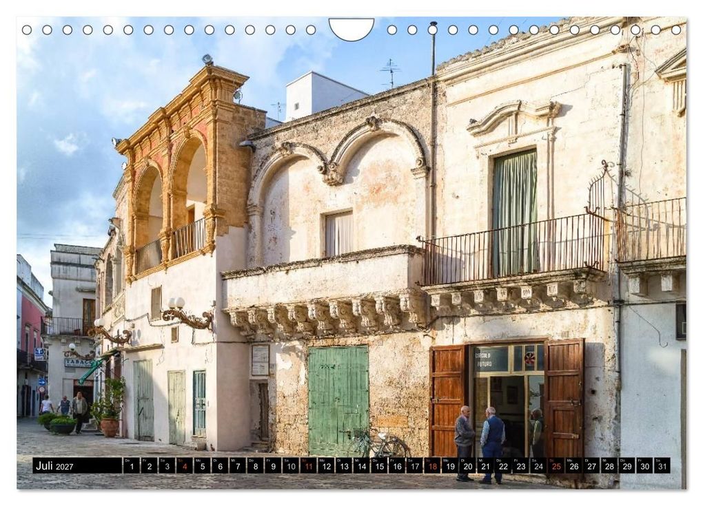 Weitere Ansicht: Gallipoli und Apulien - Faszination Süditalien (Wandkalender 2027 DIN A4 quer), CALVENDO Monatskalender | Martina Schikore, Calvendo