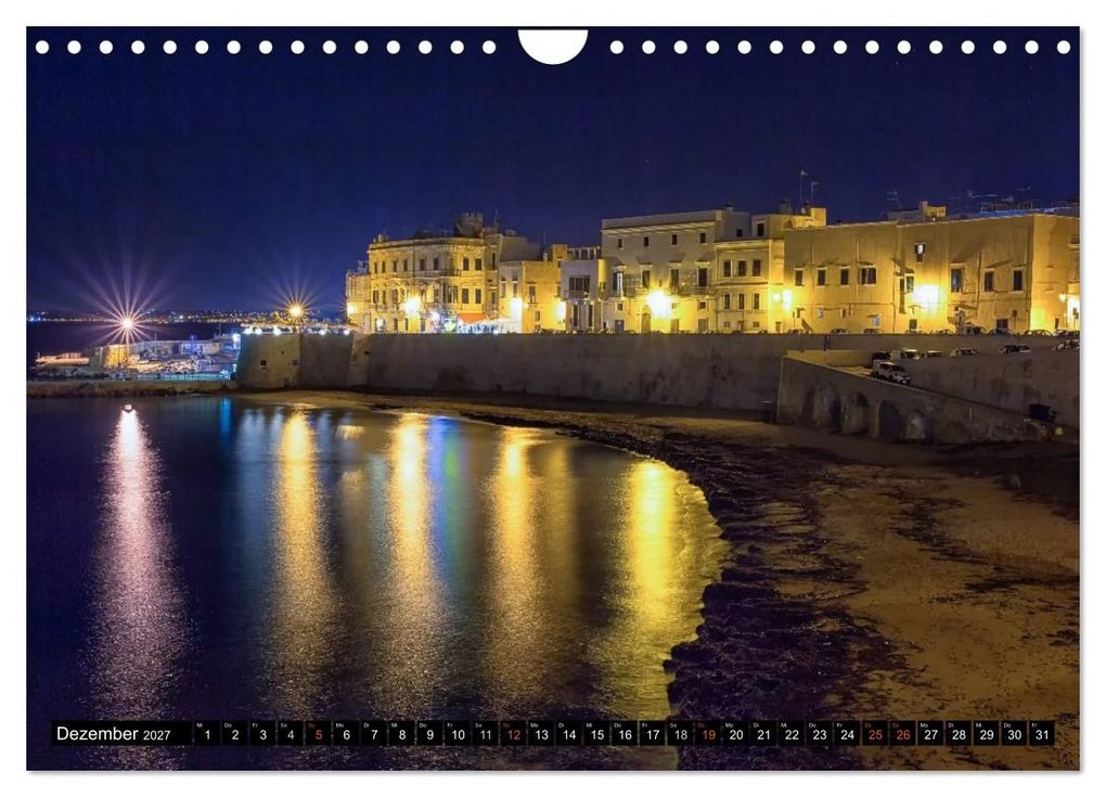 Weitere Ansicht: Gallipoli und Apulien - Faszination Süditalien (Wandkalender 2027 DIN A4 quer), CALVENDO Monatskalender | Martina Schikore, Calvendo