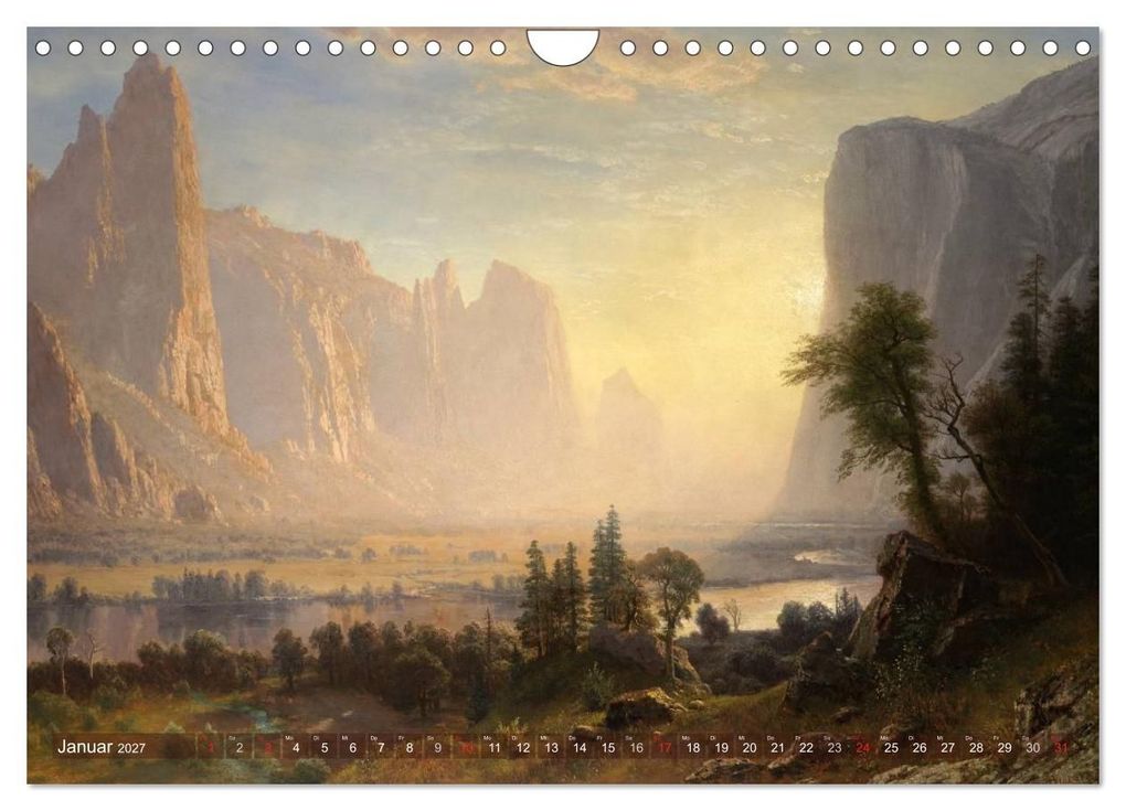 Weitere Ansicht: Gemalte Landschaften (Wandkalender 2027 DIN A4 quer), CALVENDO Monatskalender | Elisabeth Stanzer, Calvendo