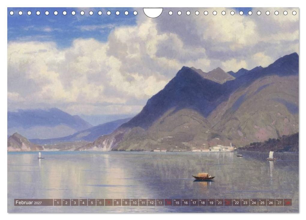 Weitere Ansicht: Gemalte Landschaften (Wandkalender 2027 DIN A4 quer), CALVENDO Monatskalender | Elisabeth Stanzer, Calvendo