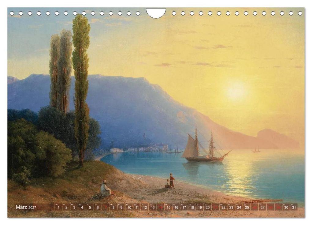 Weitere Ansicht: Gemalte Landschaften (Wandkalender 2027 DIN A4 quer), CALVENDO Monatskalender | Elisabeth Stanzer, Calvendo