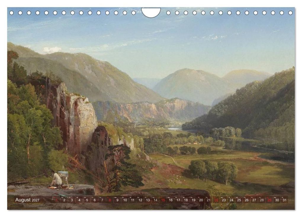 Weitere Ansicht: Gemalte Landschaften (Wandkalender 2027 DIN A4 quer), CALVENDO Monatskalender | Elisabeth Stanzer, Calvendo