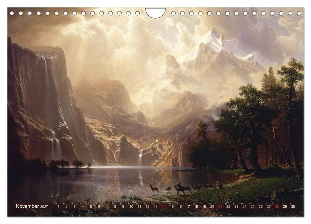 Weitere Ansicht: Gemalte Landschaften (Wandkalender 2027 DIN A4 quer), CALVENDO Monatskalender | Elisabeth Stanzer, Calvendo