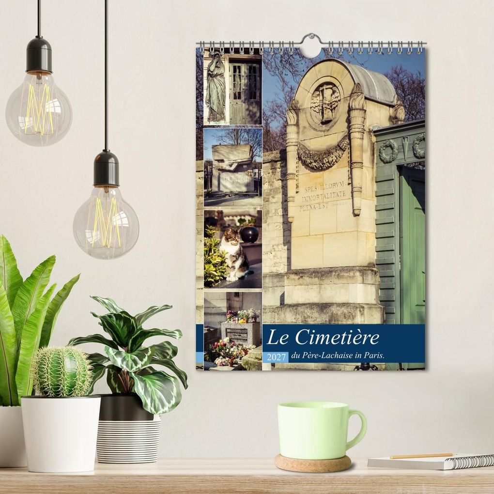 Weitere Ansicht: Le Cimetière du Père-Lachaise in Paris (Wandkalender 2027 DIN A4 hoch), CALVENDO Monatskalender | Jürgen Creutzburg, Calvendo
