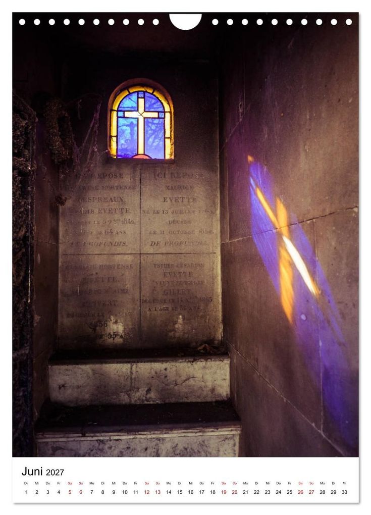 Weitere Ansicht: Le Cimetière du Père-Lachaise in Paris (Wandkalender 2027 DIN A4 hoch), CALVENDO Monatskalender | Jürgen Creutzburg, Calvendo