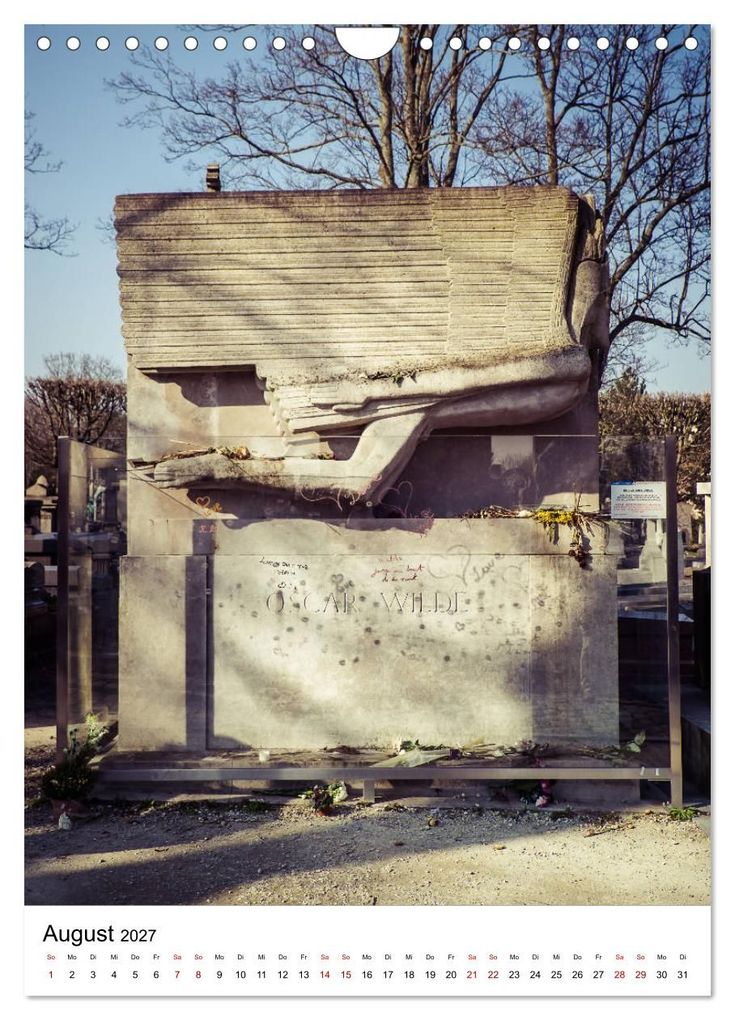 Weitere Ansicht: Le Cimetière du Père-Lachaise in Paris (Wandkalender 2027 DIN A4 hoch), CALVENDO Monatskalender | Jürgen Creutzburg, Calvendo