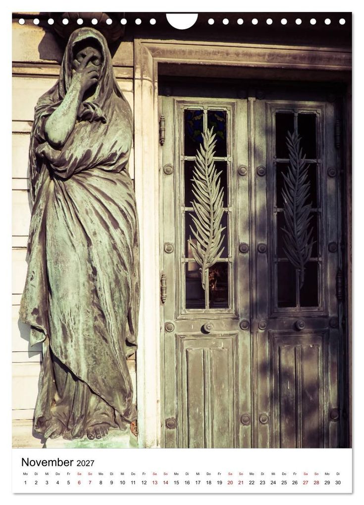 Weitere Ansicht: Le Cimetière du Père-Lachaise in Paris (Wandkalender 2027 DIN A4 hoch), CALVENDO Monatskalender | Jürgen Creutzburg, Calvendo