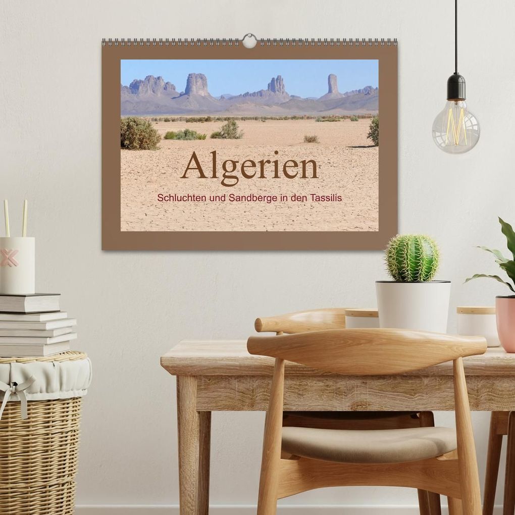 Weitere Ansicht: Algerien - Schluchten und Sandberge in den Tassilis (Wandkalender 2027 DIN A3 quer), CALVENDO Monatskalender | Knut Bormann, Calvendo