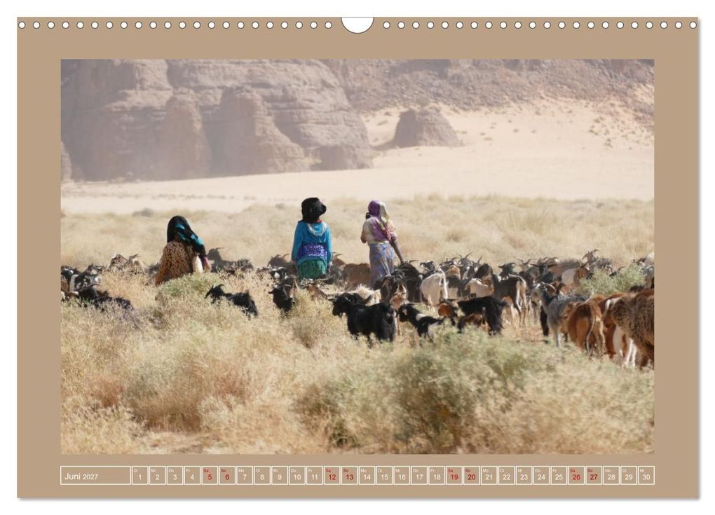 Weitere Ansicht: Algerien - Schluchten und Sandberge in den Tassilis (Wandkalender 2027 DIN A3 quer), CALVENDO Monatskalender | Knut Bormann, Calvendo
