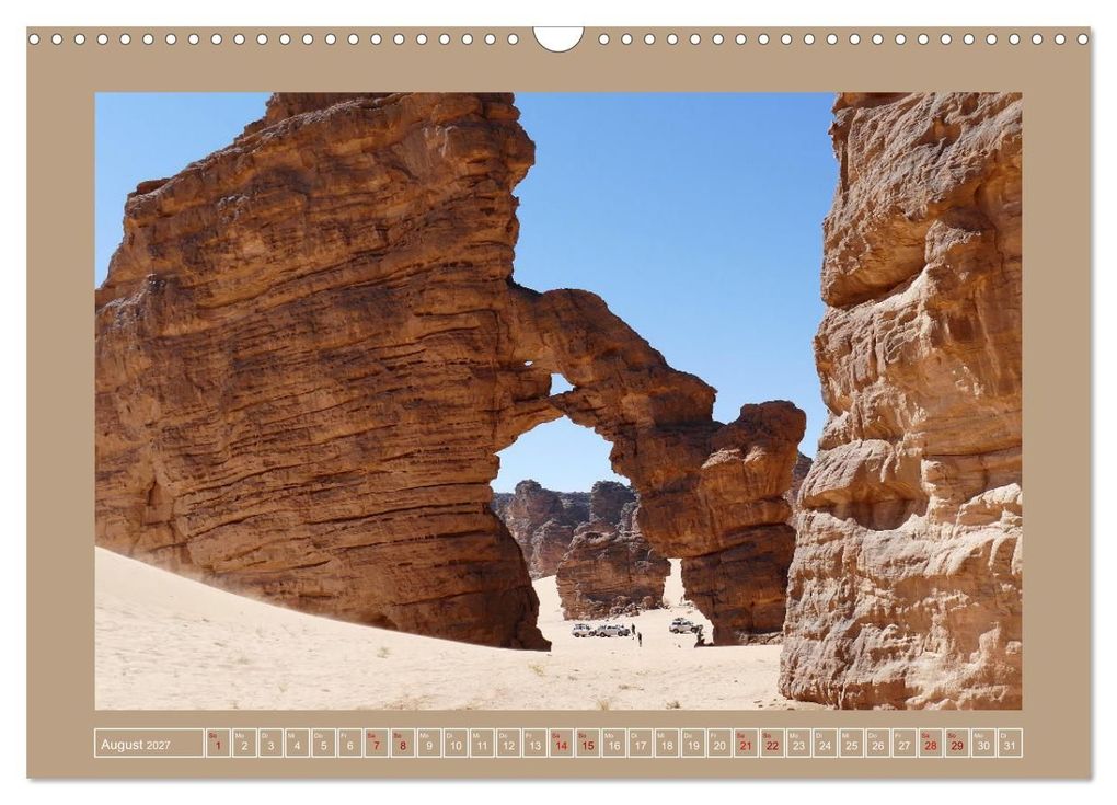 Weitere Ansicht: Algerien - Schluchten und Sandberge in den Tassilis (Wandkalender 2027 DIN A3 quer), CALVENDO Monatskalender | Knut Bormann, Calvendo